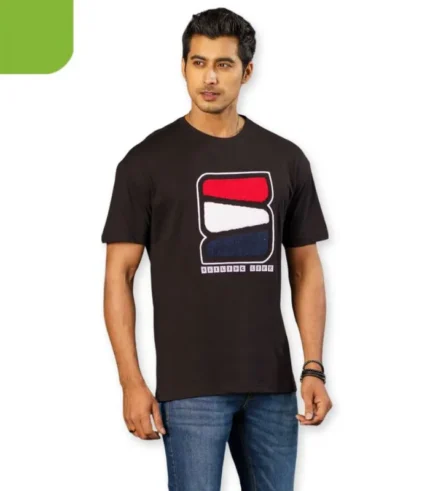 Men's Knit Tshirt Black