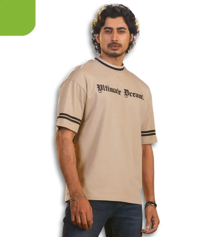 Mens t-shirt beige