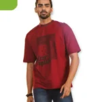 Mens t-shirt maroon