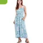 Womens Jump Suit - Steel Blue