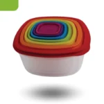 Rainbow Food Box Square